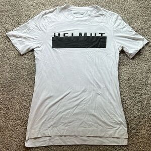 Helmut Lang Split Hem Tee M